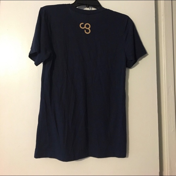 Camp Gladiator Size Medium Shirt Bronze 50 on Blue - Picture 2 of 2